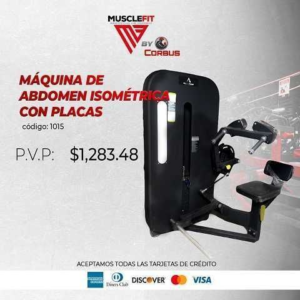 MÁQUINA ISOMÉTRICA ABDOMEN (CON PLACAS)