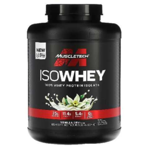 PROTEINA MUSCLETECH ISOWHEY 100% WHEY PROTEIN ISOLATE (2,27 KG) VANILLA