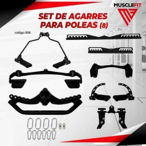 SET DE AGARRE PROFESIONAL DE 8 PIEZAS