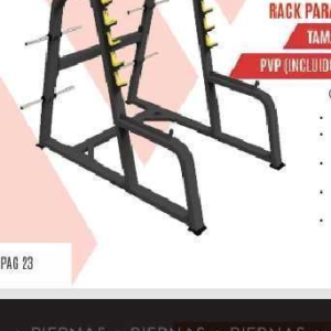 RACK DE SENTADILLA CON BARRA