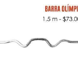 BARRA OLÍMPICA CURVA (1.50 M)