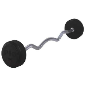 BARRA CURVA CON PESO (10KG)