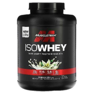PROTEINA MUSCLETECH ISOWHEY 100% WHEY PROTEIN ISOLATE (2,27 KG) VANILLA